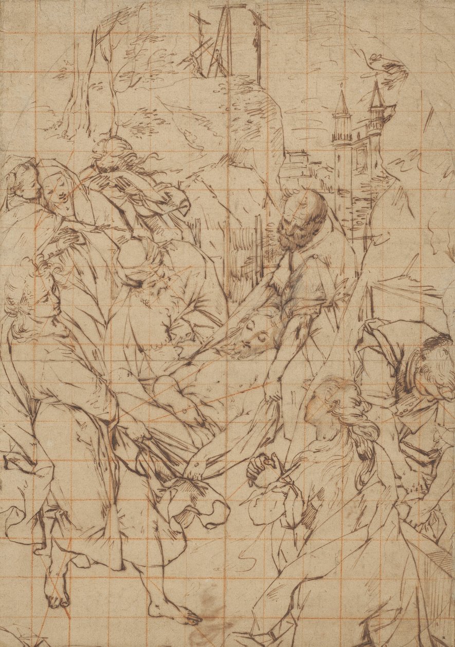 De graflegging van Christus door Federico Barocci