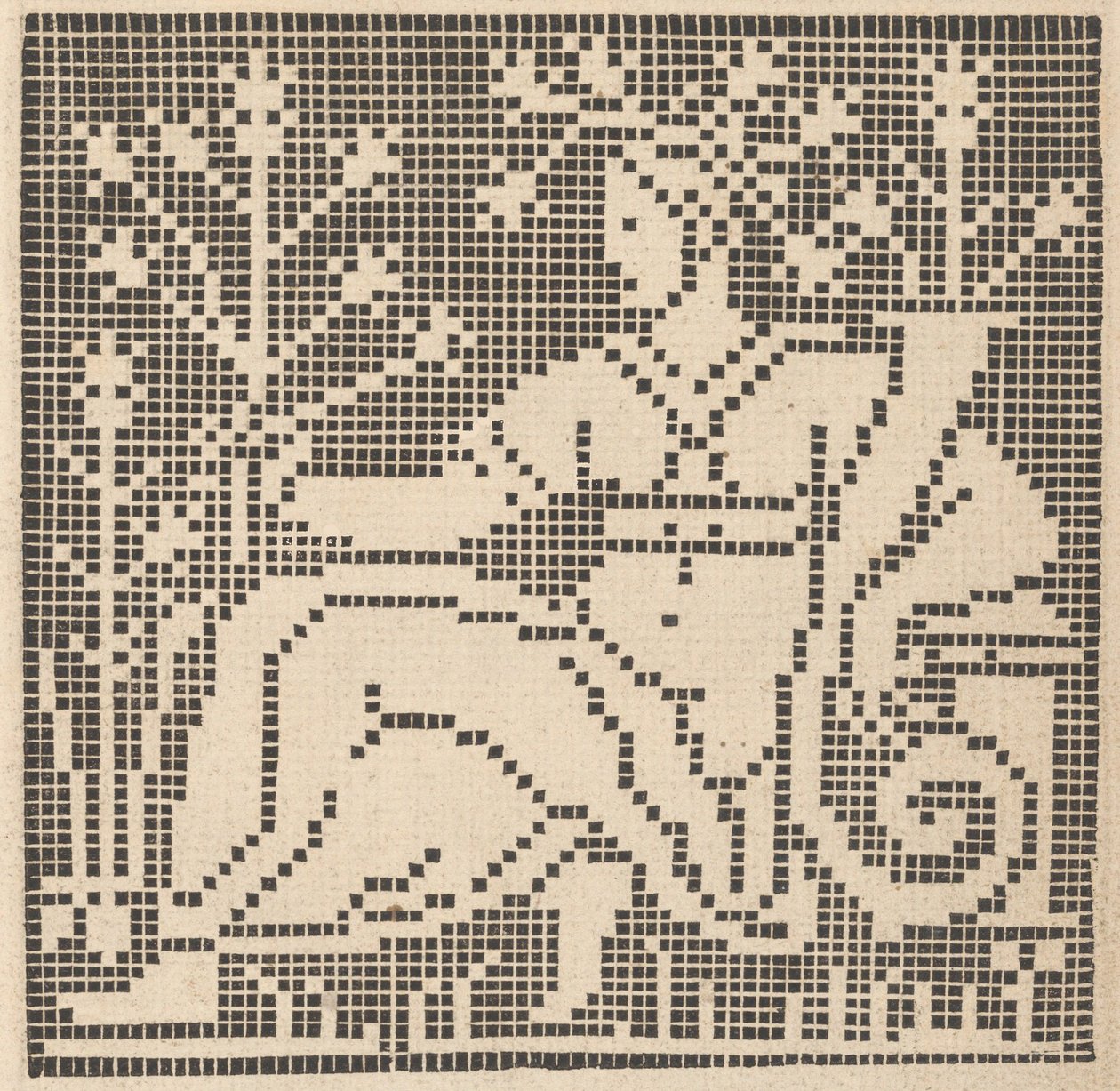 Les Singuliers et Nouveaux Portraicts... pagina 70 recto, 1588 door Federico de Vinciolo