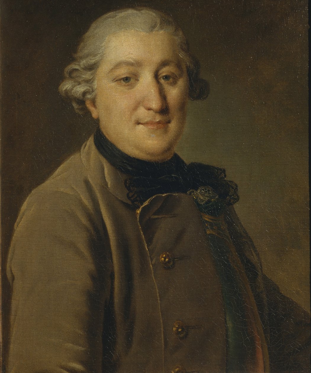 Portret van graaf Ivan Grigoryevich Orlov 1738-1791, tussen 1762 en 1765 door Fedor Stepanovich Rokotov