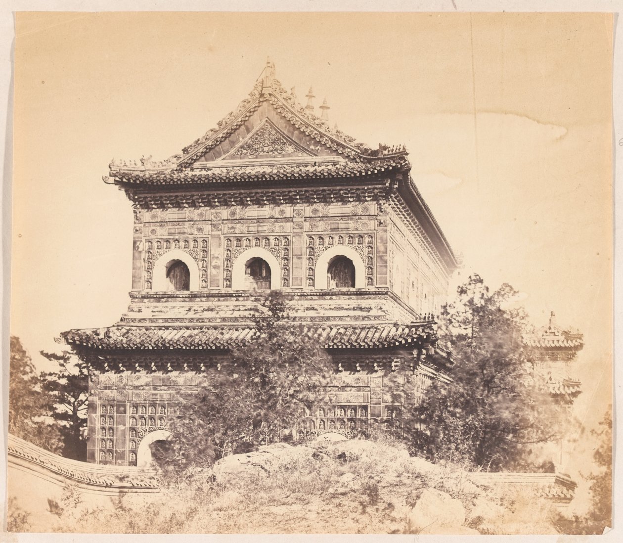 Zomerpaleis, Peking door Felice (1825-c.1908) Beato