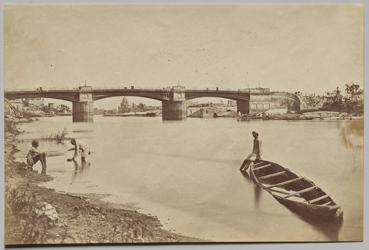 De IJzeren Brug door Felice A. Beato
