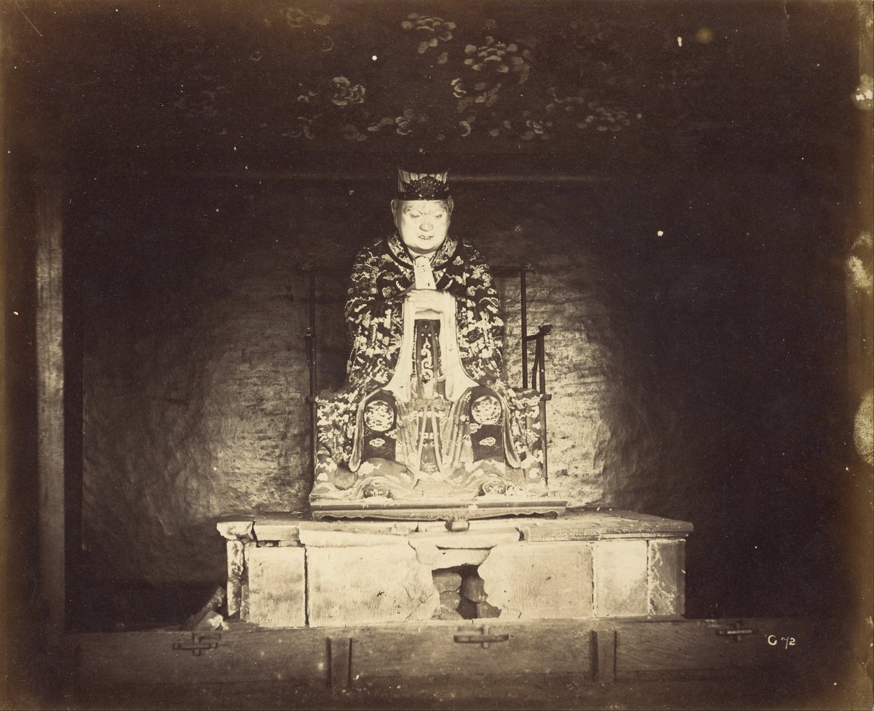 Confucius, Canton door Felice Beato