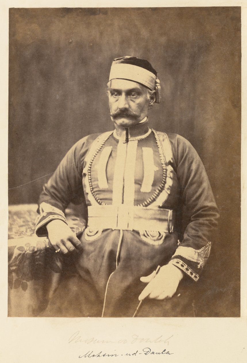 Mohsin-ud-Daula door Felice Beato