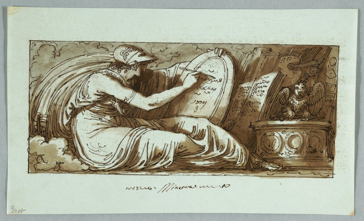 Minerva door Felice Giani