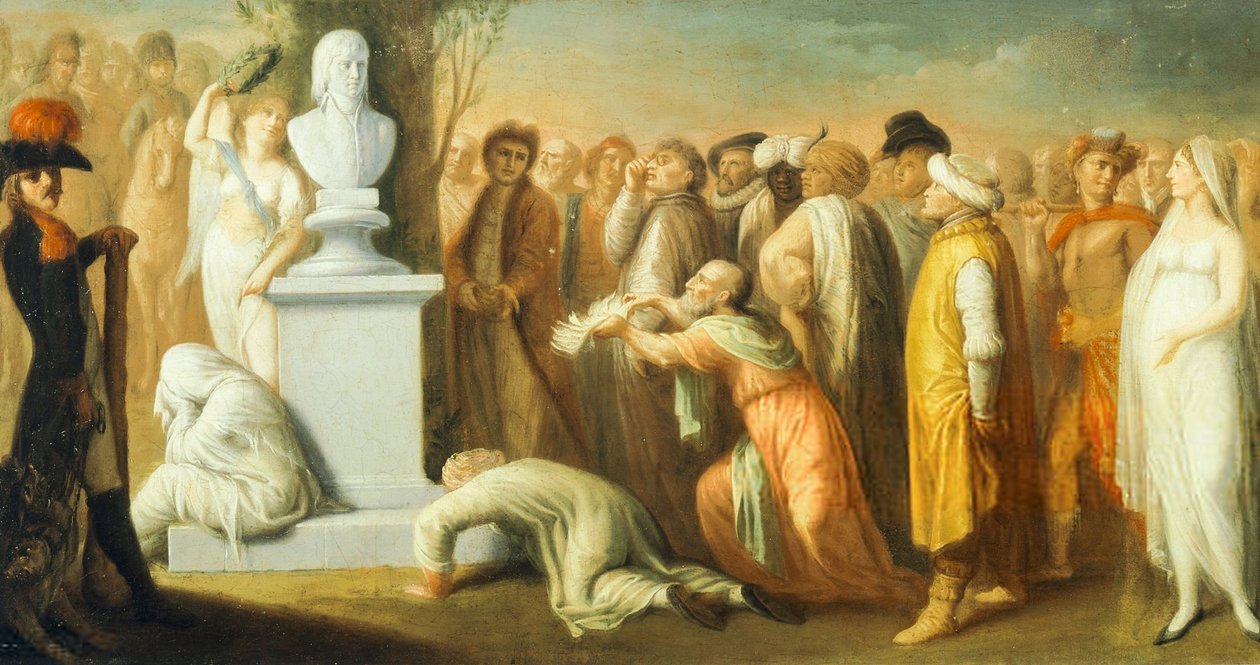 Napoleons terugkeer uit Egypte in oktober 1799 door Felice Guascone