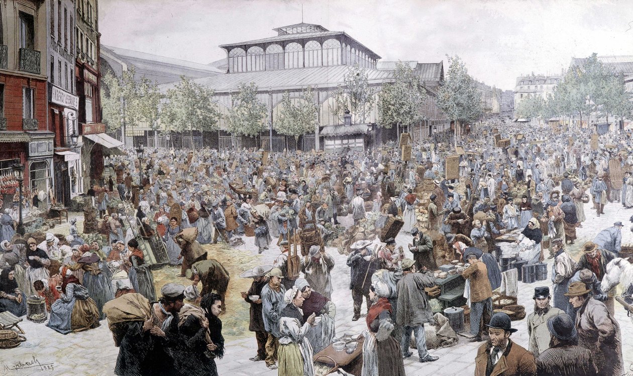 Le Caveau des Halles door Felicien baron de Myrbach Rheinfeld