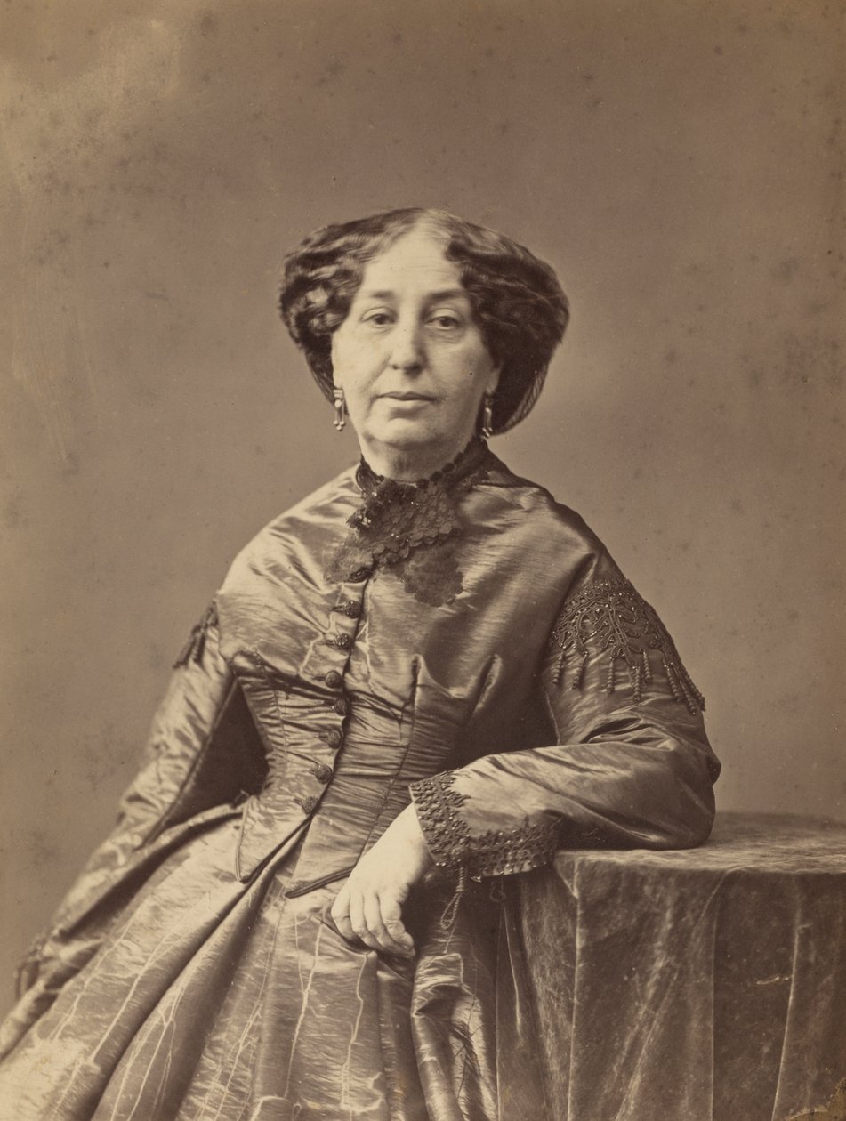 George Sand door Nadar