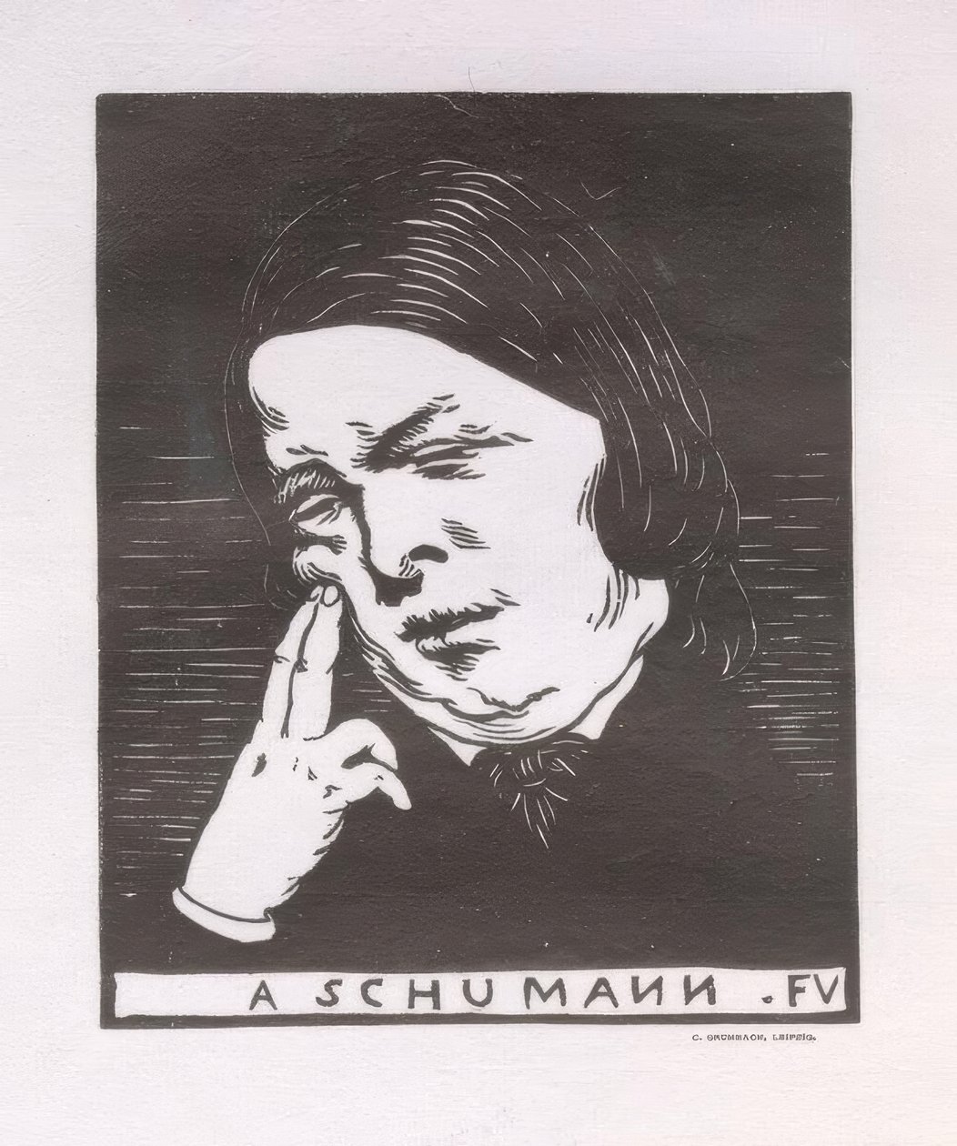 A Schumann door Felix Edouard Vallotton