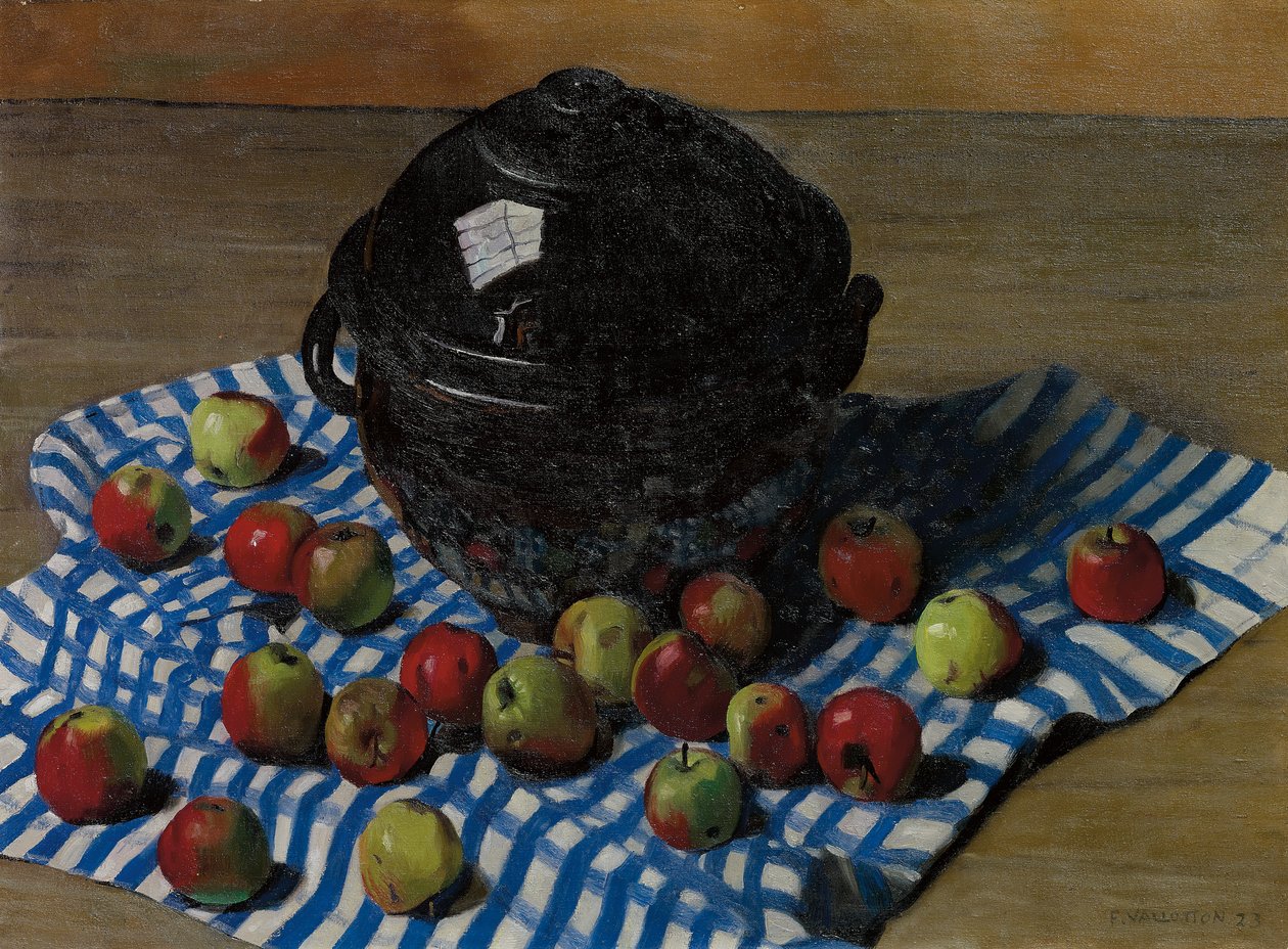 De zwarte soepterrine door Felix Edouard Vallotton