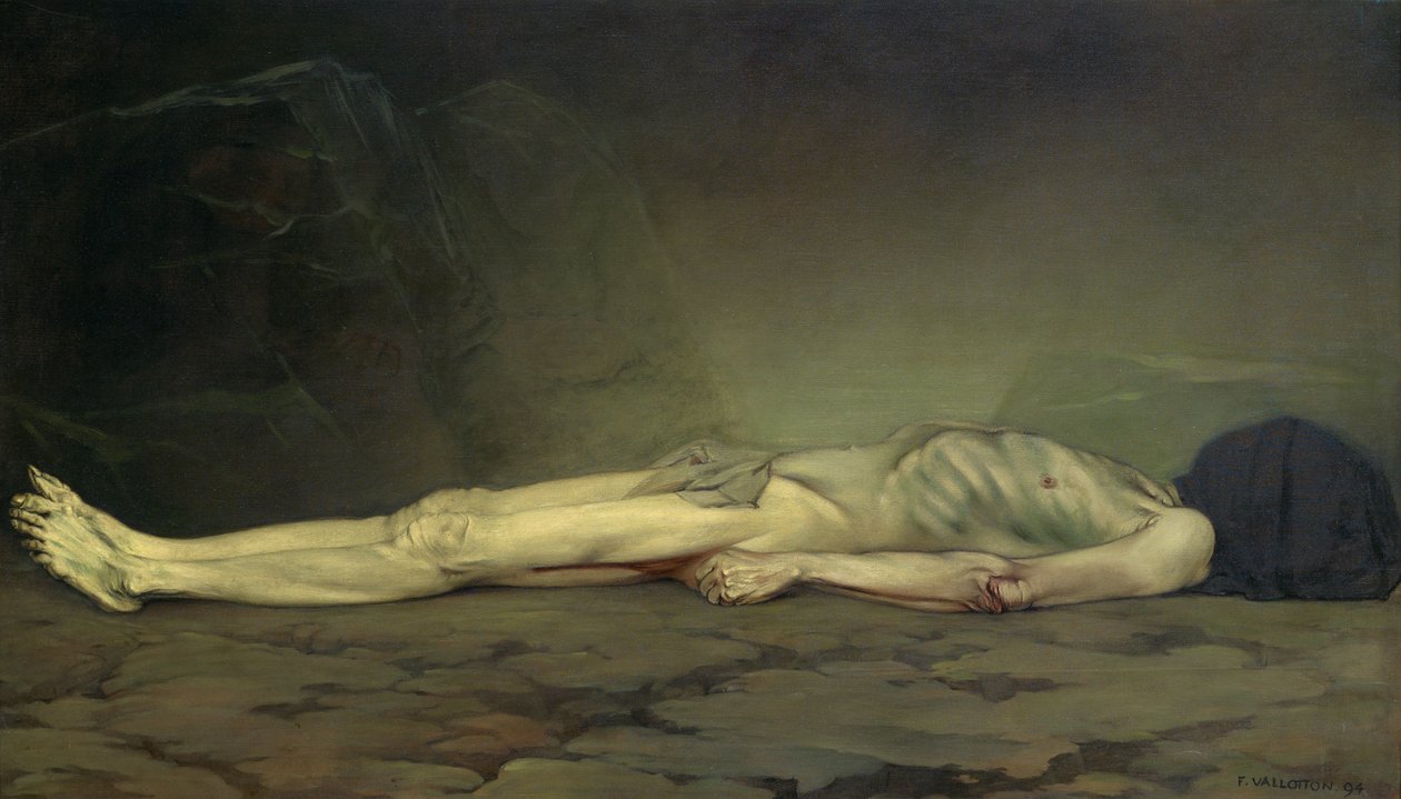 Het Lijk door Felix Edouard Vallotton