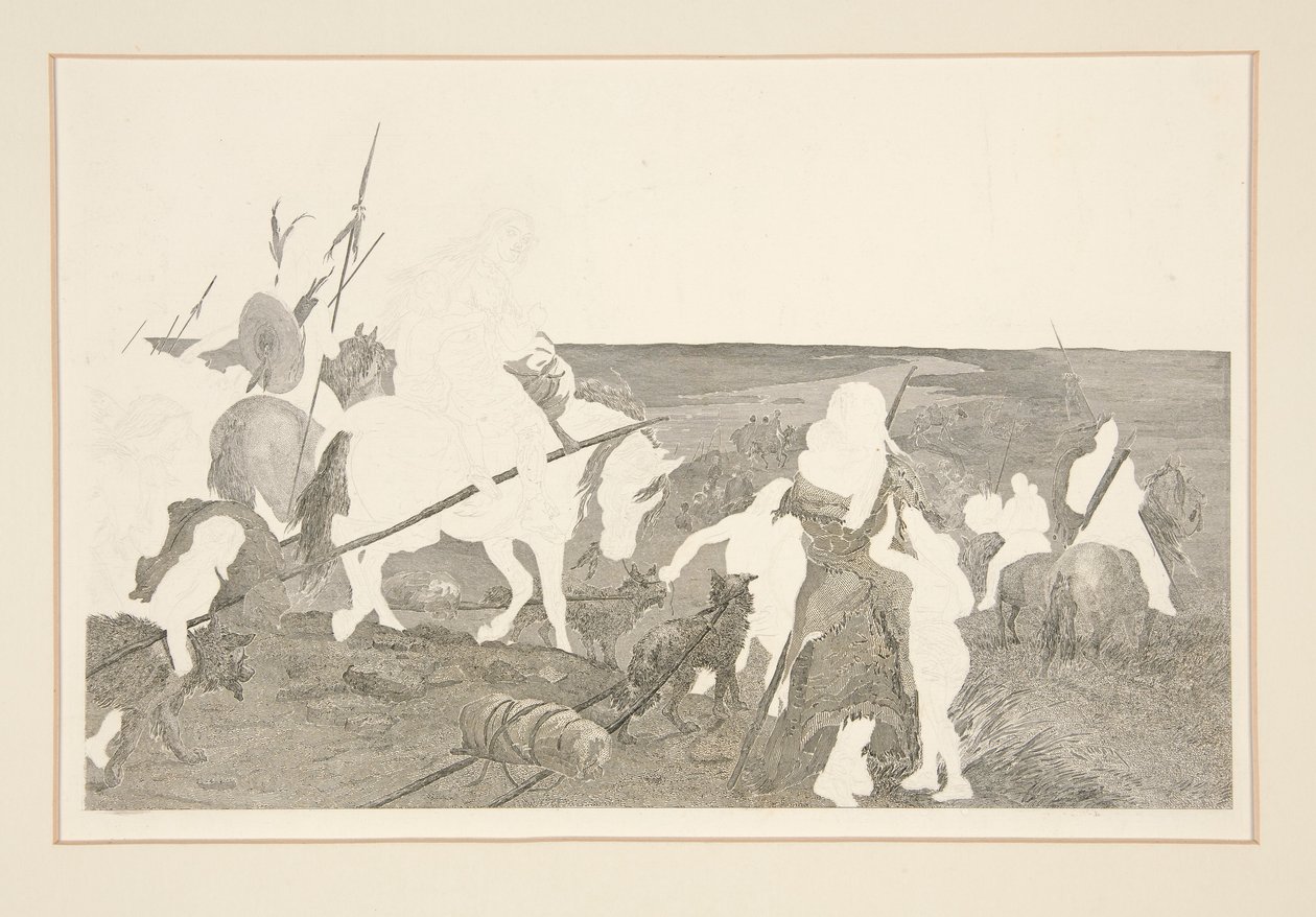 (De vlakte oversteken) door Felix O. C. Darley