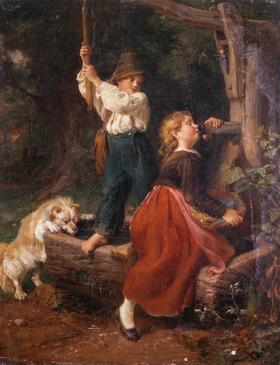 De waterpomp door Felix Schlesinger