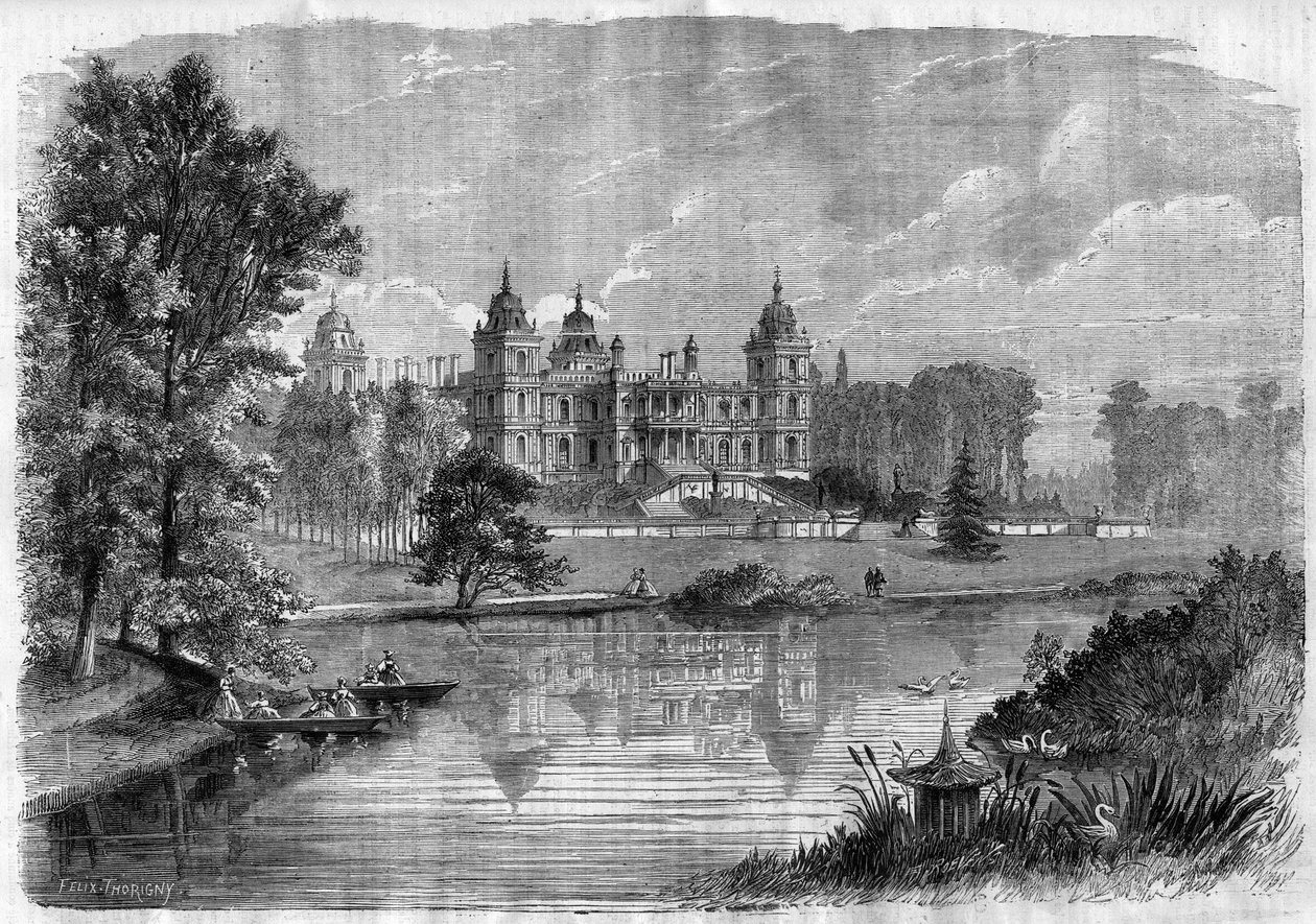 Ferrieres-en-Brie (Ferrieres en Brie) (Seine-et-Marne), voormalig eigendom van de familie Rothschild door Felix Thorigny