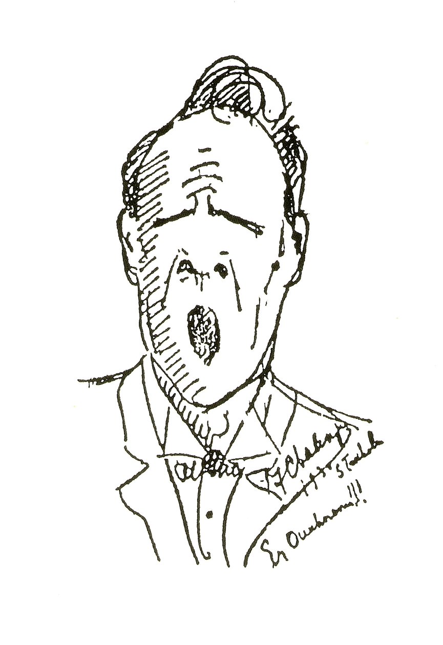Ey, Ukhnem! Zelfportret door Feodor Chaliapin