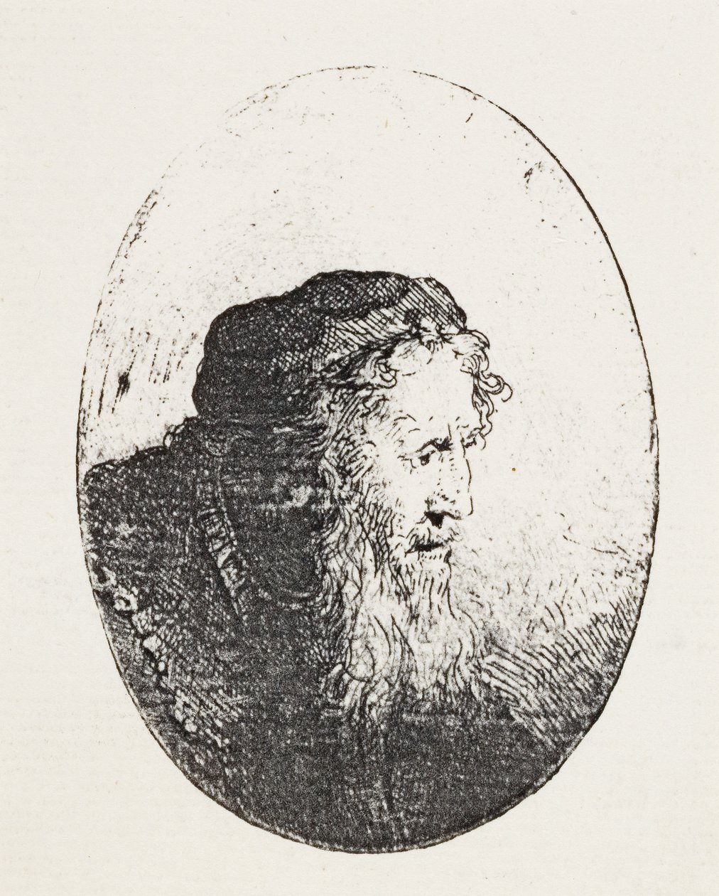 Baardige Oude Man, ca. 1644-46 door Ferdinand Bol