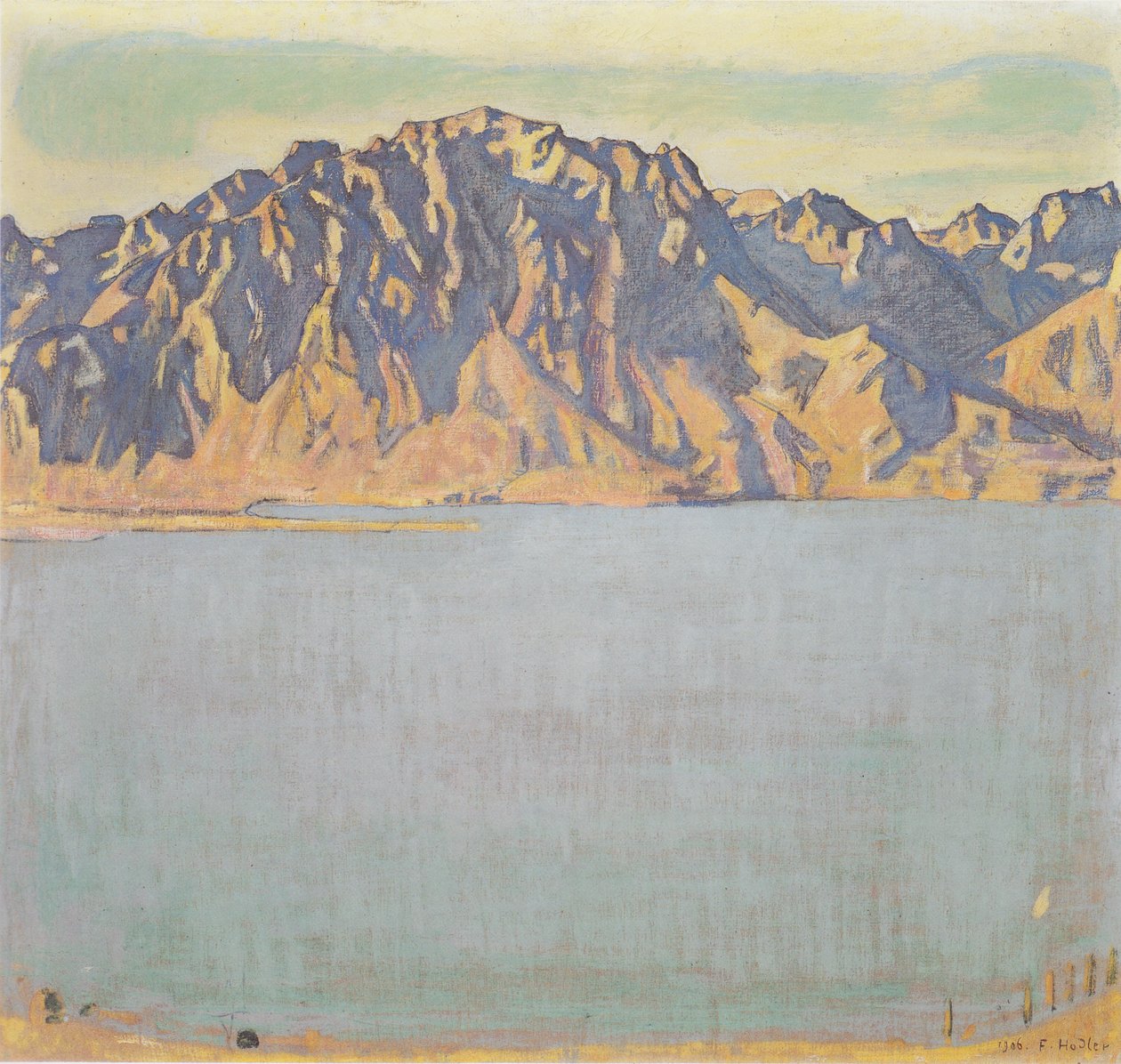 De Grammont door Ferdinand Hodler