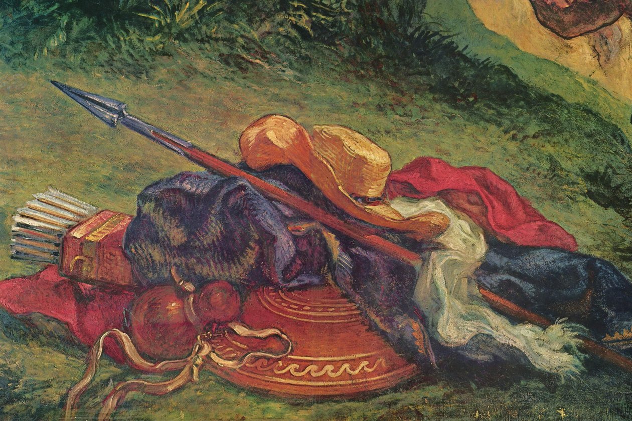 Kapel van de Heilige Engelen door Ferdinand Victor Eugene Delacroix