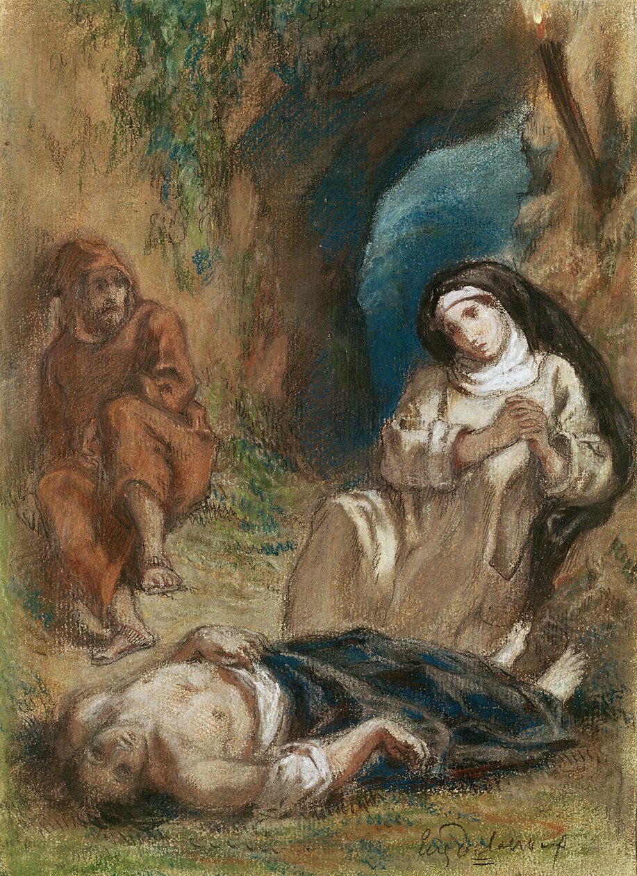 Lelia in de grot, uit 
