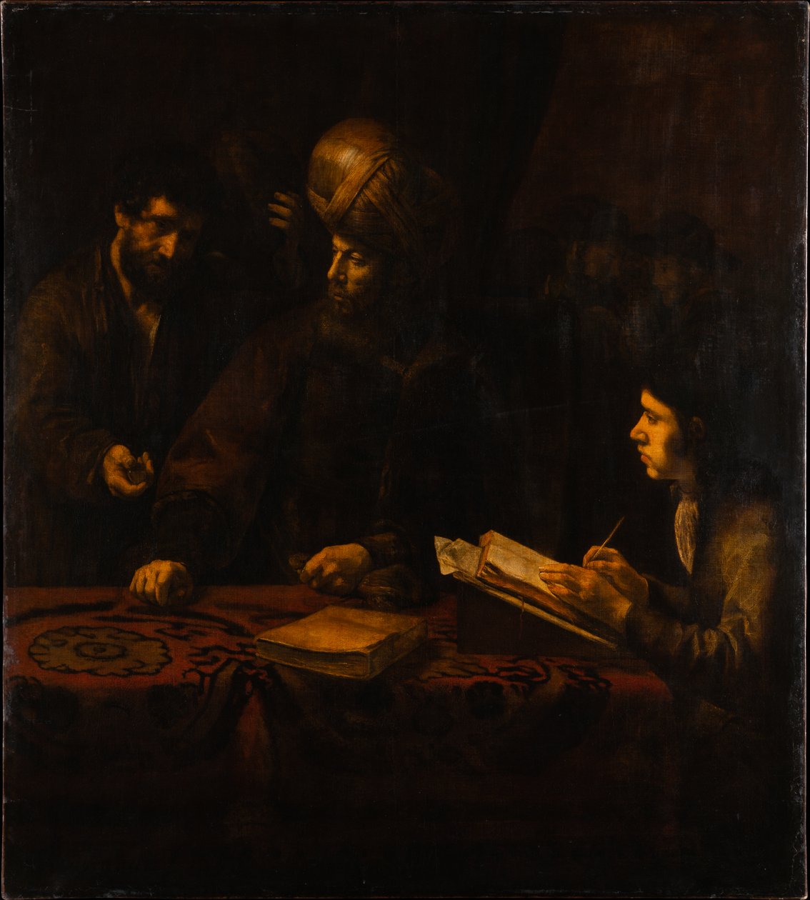 Gelijkenis van de arbeiders in de wijngaard door Ferdinand Bol