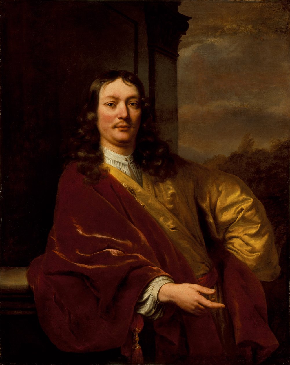 Portret van een man door Ferdinand Bol