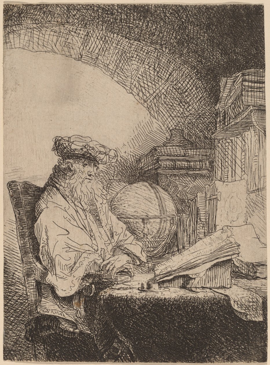 De Astroloog door Ferdinand Bol