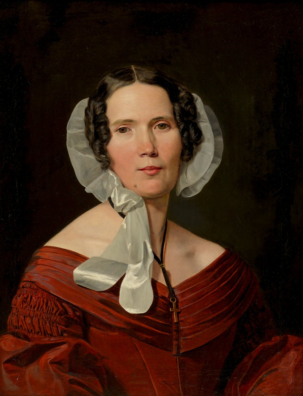 Mevrouw von Bartsch (?) door Ferdinand Georg Waldmüller