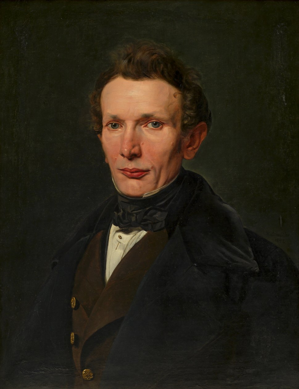 De heer von Bartsch () door Ferdinand Georg Waldmüller