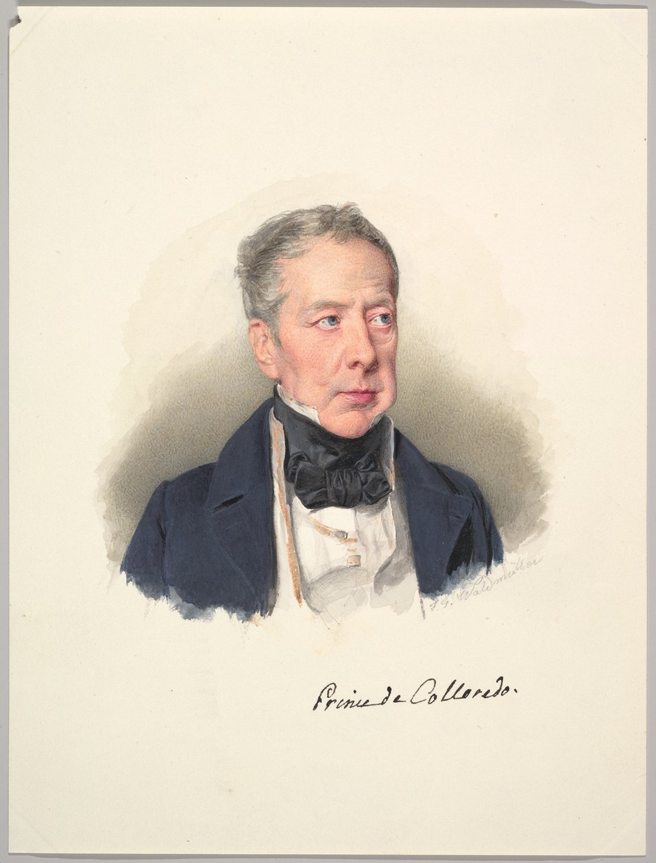 Prins Rudolph Joseph van Colloredo-Mansfeld door Ferdinand Georg Waldmüller