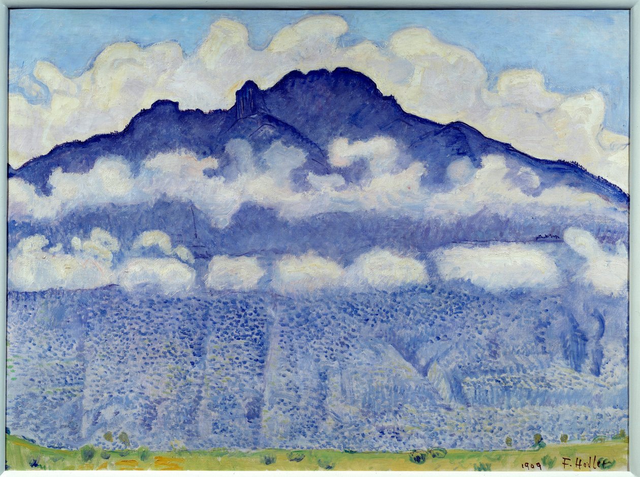 Schynige platte (berglandschap in het Oberland, Zwitserse Alpen) door Ferdinand Hodler