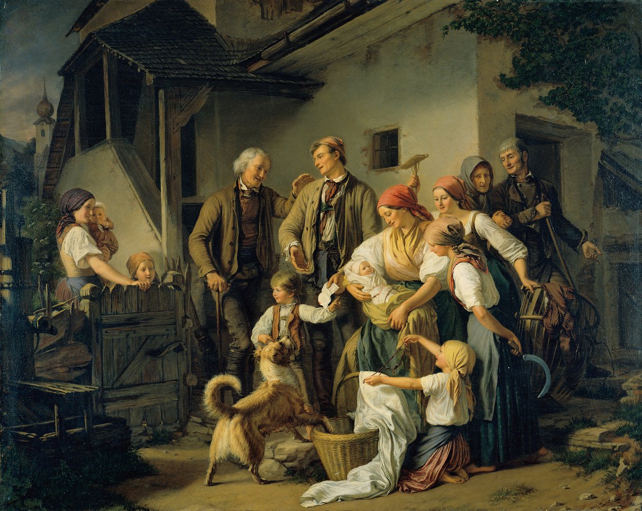 De vondeling door Ferdinand Mallitsch