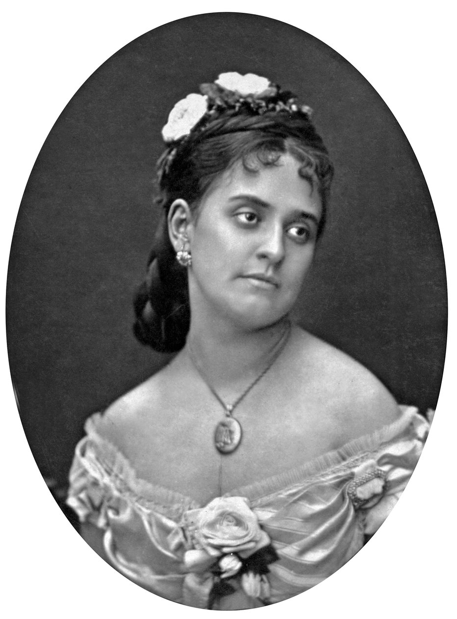 Sopraan Anna de Belocca door Ferdinand Mulnier