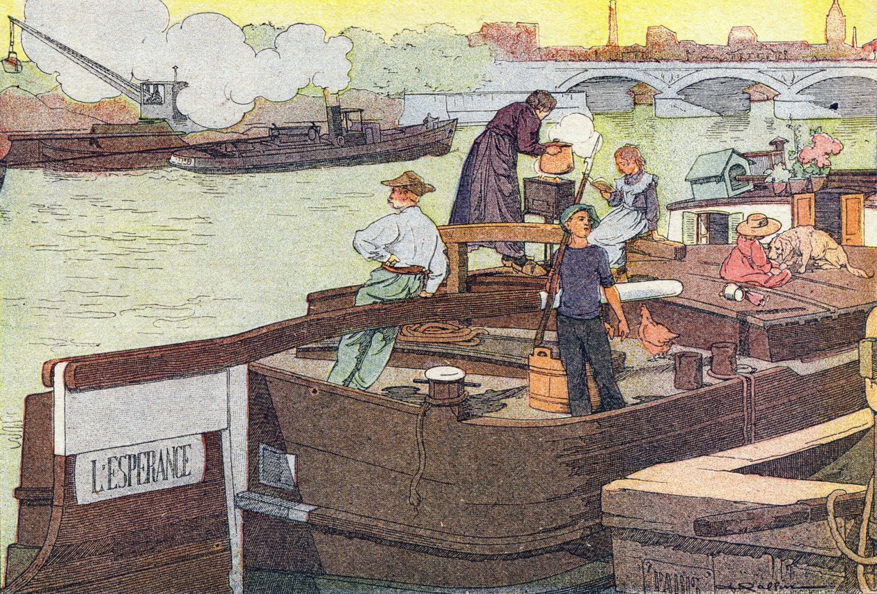 Aan de oevers van de Seine, in Imagier de l