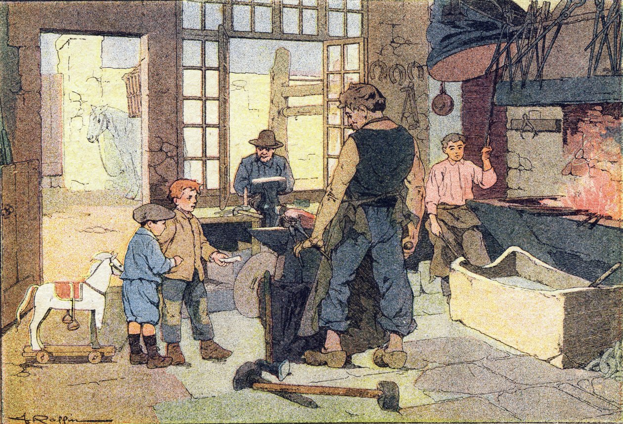 De smid, in Imagier de l