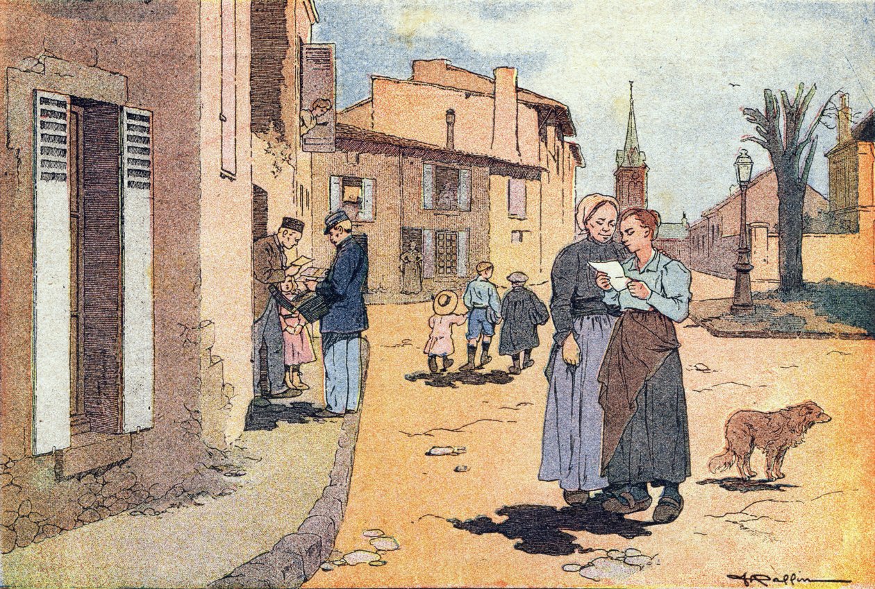 De postbode, in Imagier de l