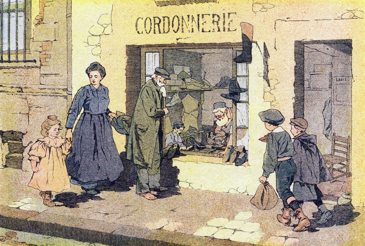 De schoenmaker, in Imagier de l