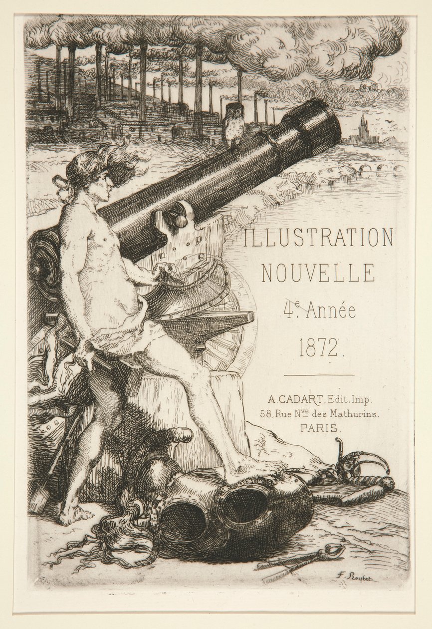 Titelpagina van Illustration Nouvelle door Ferdinand Roybet