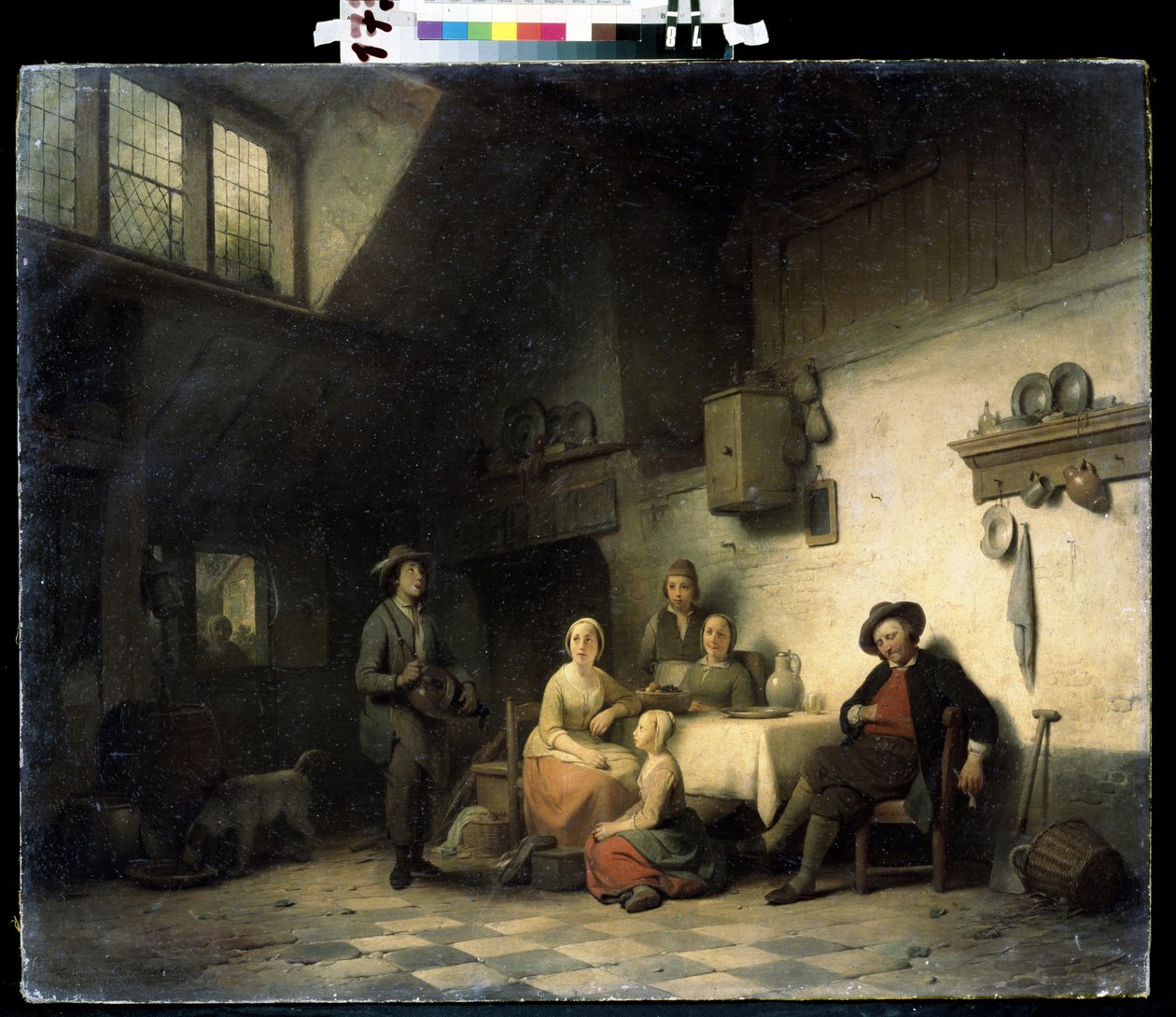 Het privéconcert door Ferdinand de Braekeleer