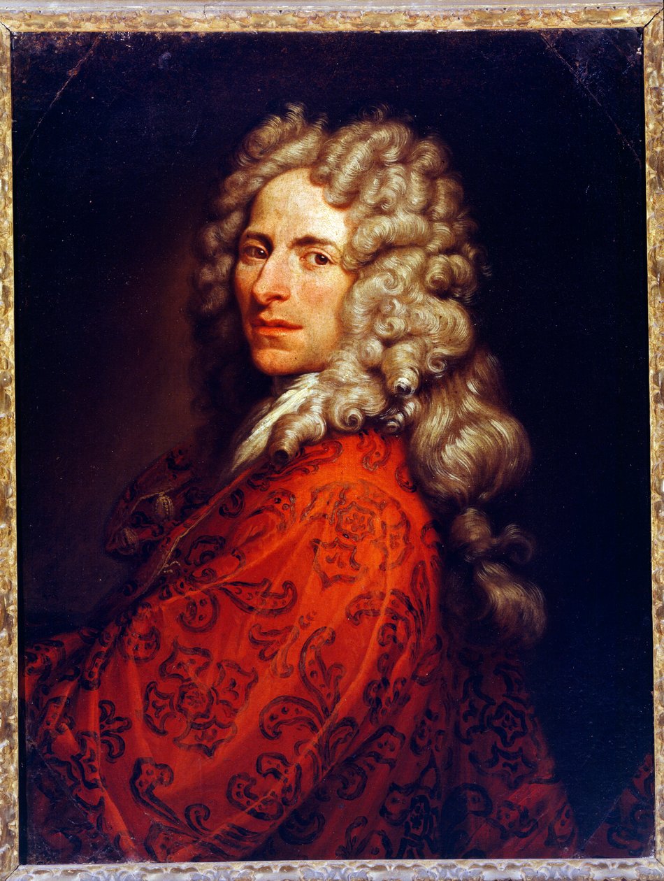 Zelfportret, ca. 1680 door Ferdinando Galli Bibiena