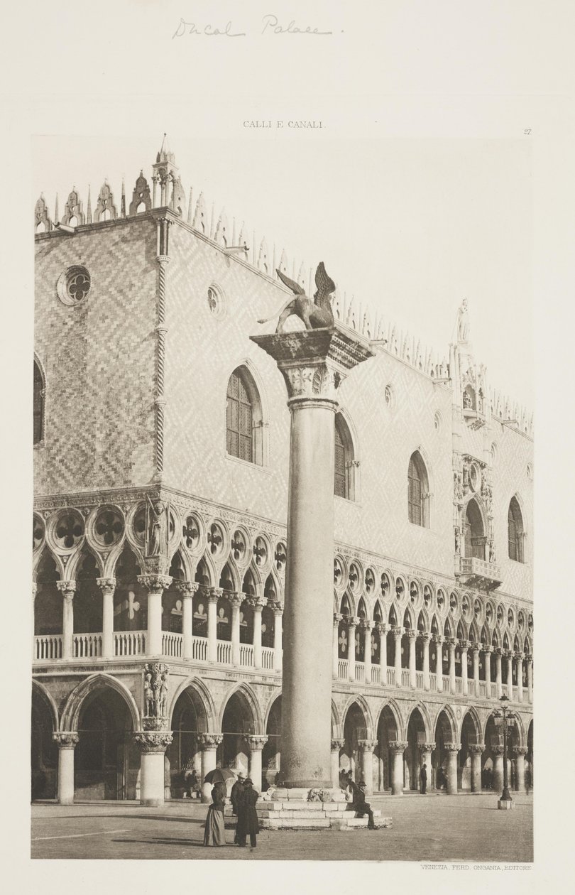 Hertogelijk Paleis door Ferdinando Ongania