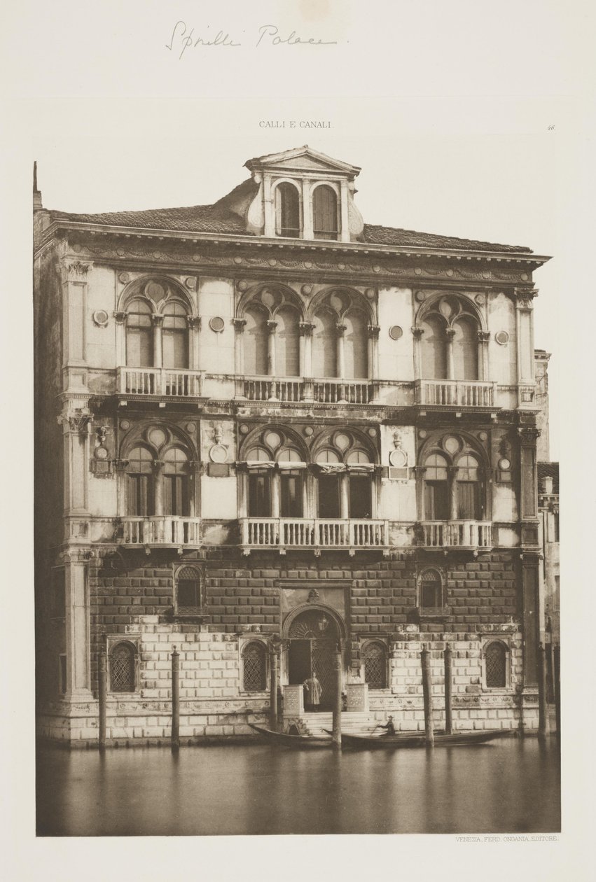 Spinelli Paleis door Ferdinando Ongania
