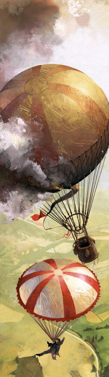Het verhaal van de parachute: De luchtduikers door Ferdinando Tacconi