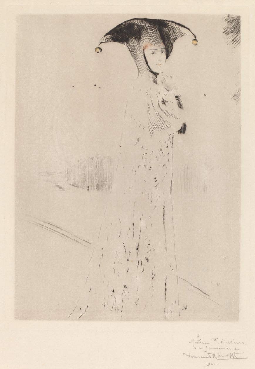 De bellen, 1905 door Fernand Khnopff