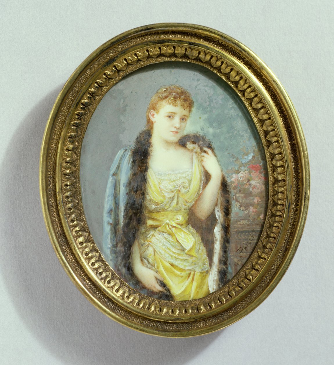 Portret van Edith Wharton (1862-1937), 1890 door Fernand Paillet