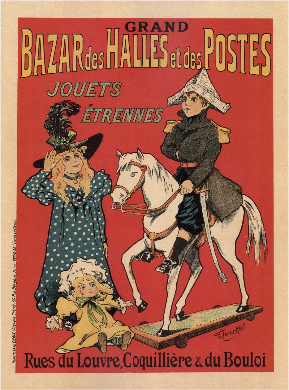 Grand Bazar des Halles et des Postes, 1899 door Fernand Fernel