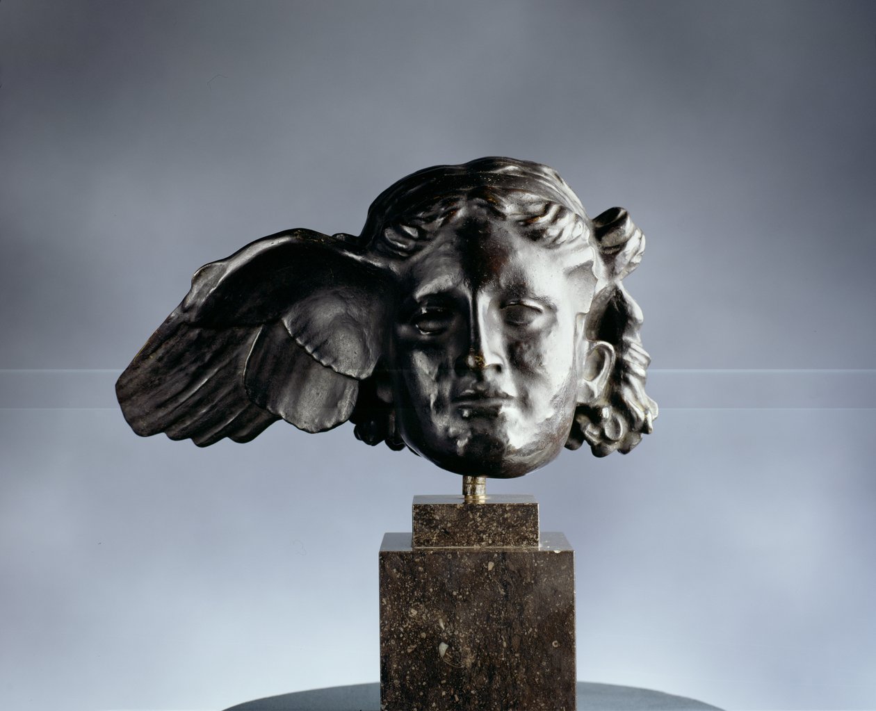 Hoofd van Hypnos door Fernand Khnopff