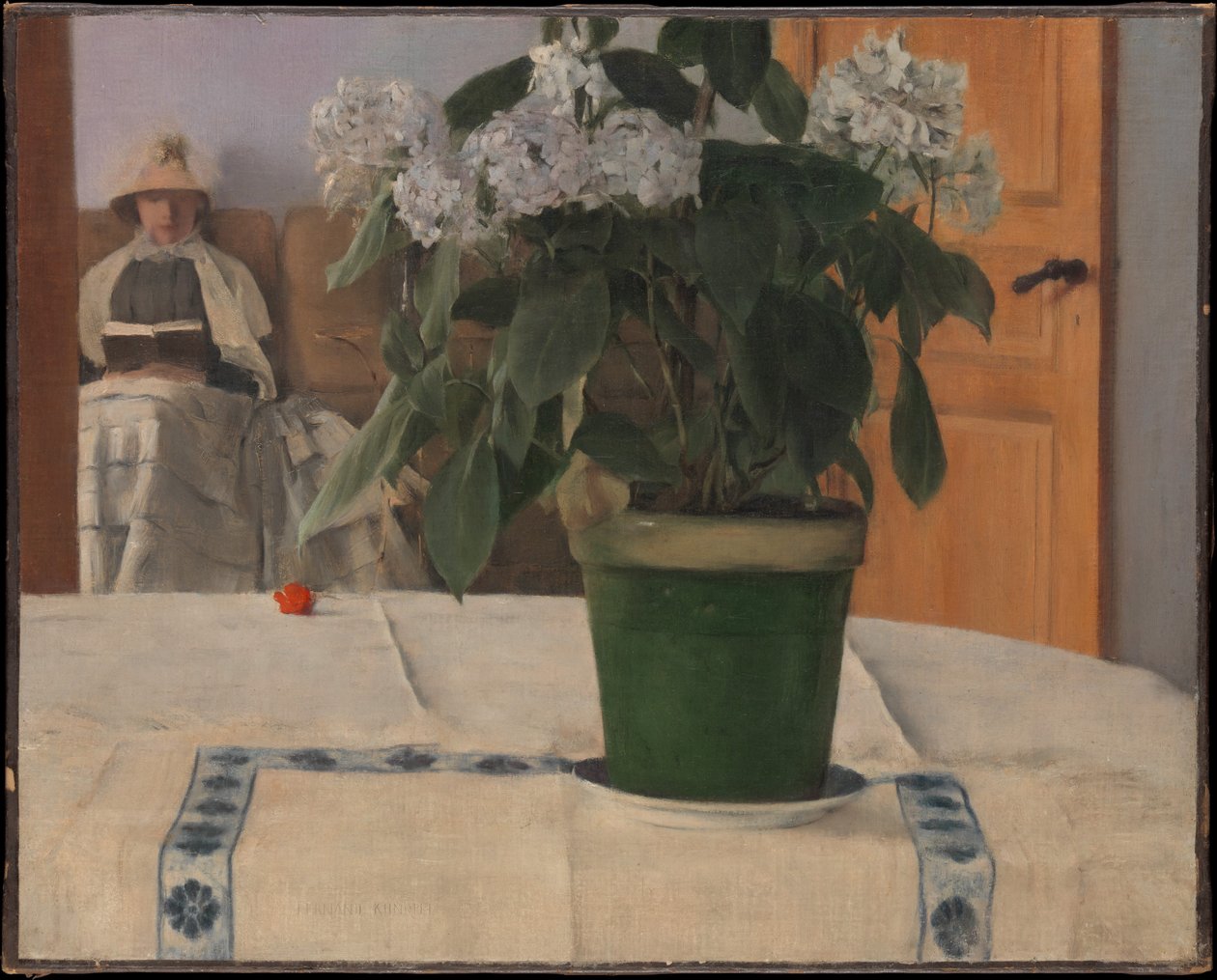 Hortensia door Fernand Khnopff