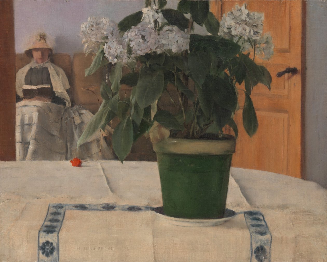 Hortensia door Fernand Khnopff