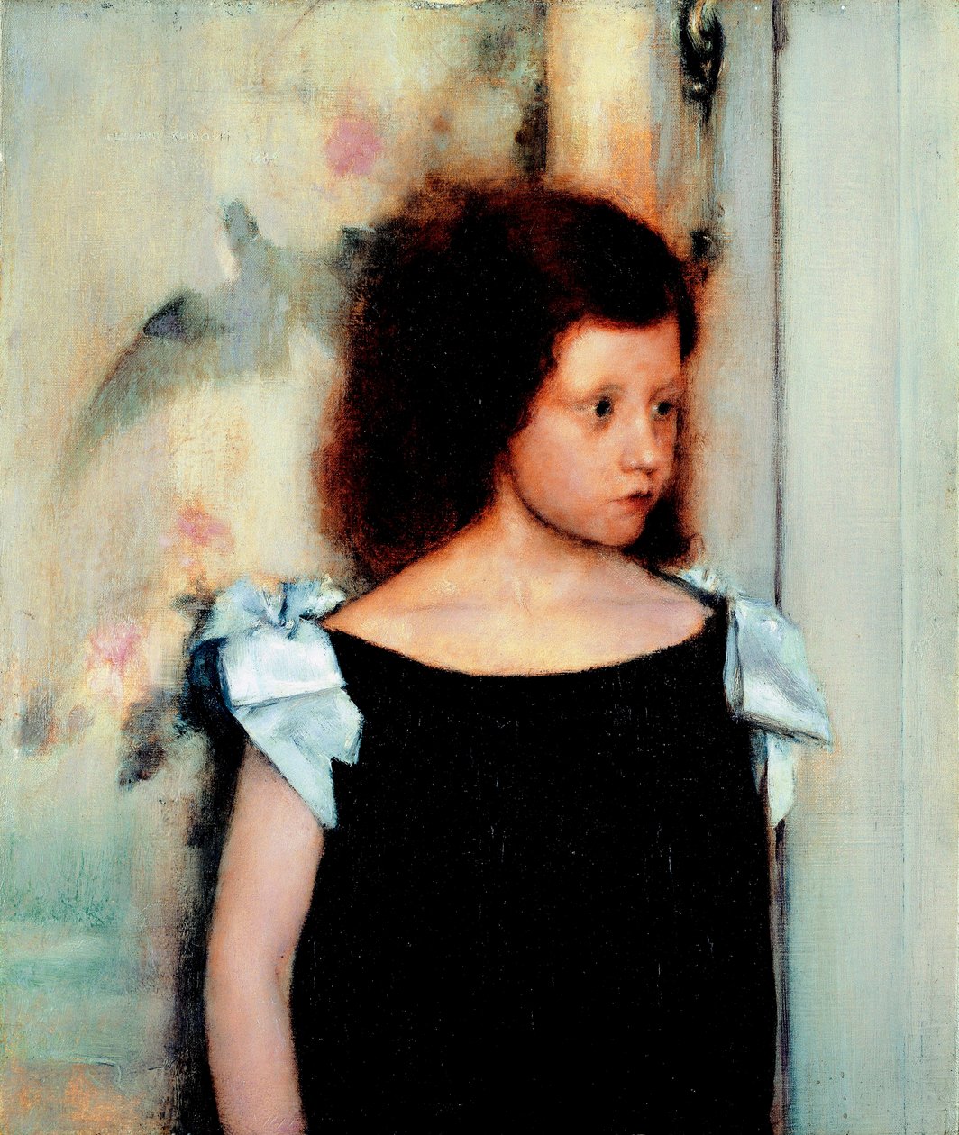Portret van Gabrielle Braun door Fernand Khnopff