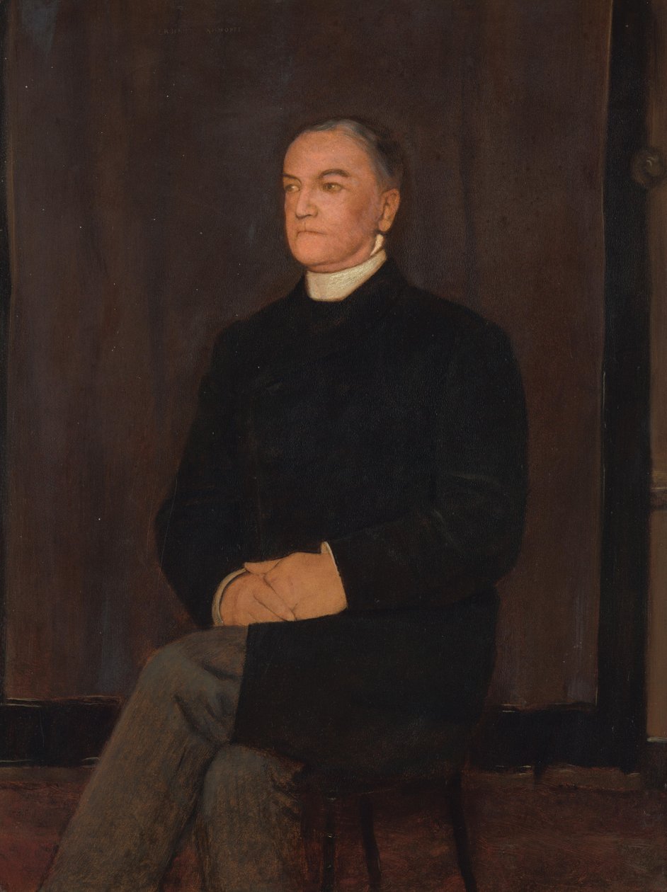 Portret van Augustinus Gerardus Hubertus van Rijckevorsel door Fernand Khnopff