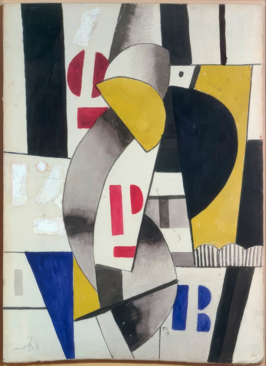 Samenstelling door Fernand Leger